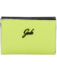 Gabs - Accessoires ,Blauw ,Leer Gele Leren Portemonnee Gmoney 14 - Lyst