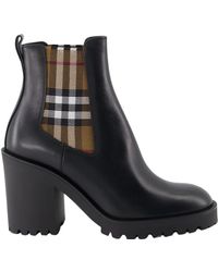 Burberry - Shoes > boots > heeled boots - Lyst