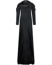 Alberta Ferretti - Kleedjes ,Zwart ,Maxi Jurk - Lyst
