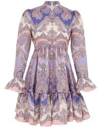 Zimmermann - Short Dresses - Lyst