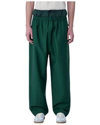 Lacoste - Wide Trousers - Lyst