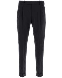 PT Torino - Midnight Stretch Wool Pants - Lyst