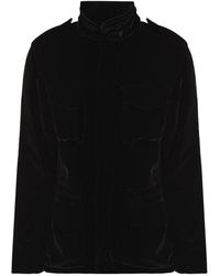 Aspesi - Jassen ,Zwart ,Polyester Lichtgewicht Jas - Lyst