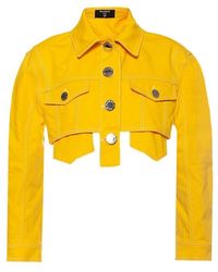Balmain Denim Jacket - Geel