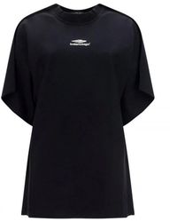 Balenciaga - Logo Baumwoll T-Shirt - Lyst