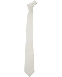 Tagliatore - Accessoires ,Wit ,Polyester Klassieke Stropdas - Lyst