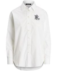 Ralph Lauren - Overhemden ,Wit ,Katoen Kotta Long Sleeve Button Front Shirt - Lyst