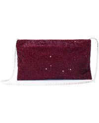 Benedetta Bruzziches - Lila Kristall Mesh Schultertasche - Lyst