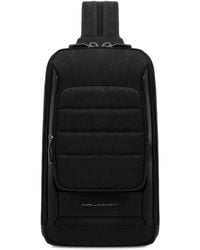 Piquadro - Wasserabweisende Umhängetasche Für Ipad Mini - Lyst