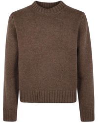 Studio Nicholson - Round-Neck Knitwear - Lyst