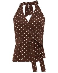 P.A.R.O.S.H. - Sleeveless Tops - Lyst