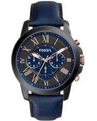 Fossil - Grant Fs5061 Bold Chronograph Tijdstuk - Lyst