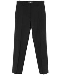 JOSEPH - Broeken ,Zwart ,Wol Tailoring Wool Stretch Coleman Pantalon - Lyst
