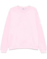 Gcds - Hoodies & Sweatvesten ,Roze ,Roze Paarse Crewneck Sweater - Lyst