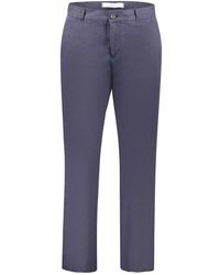 Guess - Broeken ,Blauw ,Leer Myron Dress Pants - Lyst