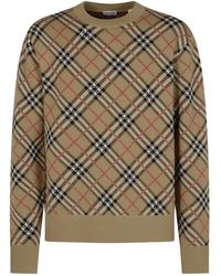 Burberry - Truien & Vesten ,Katoen Gregory Pullover - Lyst