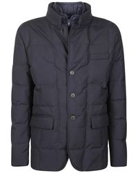 Fay - Double-Front Short Down Jacket - Lyst