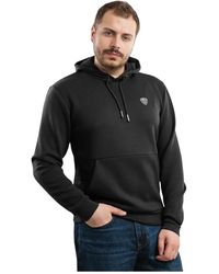 EA7 - Hoodies & Sweatvesten ,Zwart ,Polyester Sweatshirt Ea7 - Lyst
