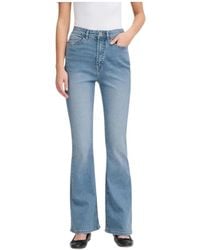 Ichi - Flared Jeans - Lyst