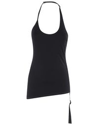 Helmut Lang - Sleeveless Tops - Lyst