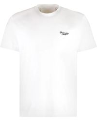 Givenchy - Tops ,Wit ,Katoen Slim Fit T-Shirt - Lyst