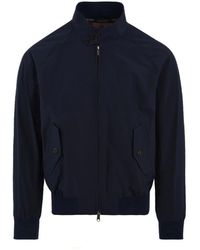 Baracuta - Jassen ,Blauw ,Katoen G9 Harrington Jacket - Lyst