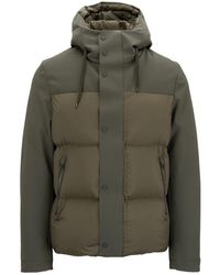 Herno - Jassen ,Groen Rits Puffer Jas - Lyst