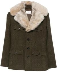 Saint Laurent - Faux Fur & Shearling Jackets - Lyst