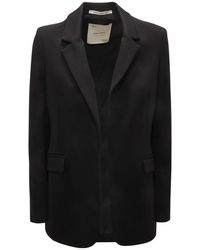 EMMA & GAIA - Jassen ,Zwart ,Wo Jacket - Lyst
