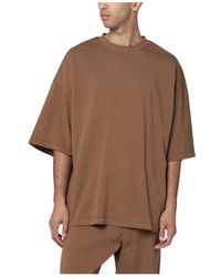 Entire studios - Tops ,Bruin ,T-Shirt Girocollo Manica Corta - Lyst
