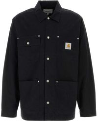 Carhartt - Schwarze Baumwoll-Notus-Coach-Jacke - Lyst
