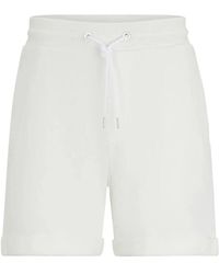 BOSS - Weiße shorts ss24 - Lyst