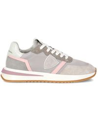 Philippe Model - Schoenen ,Grijs ,Katoen Sneakers Tropez 2.1 Running - Lyst