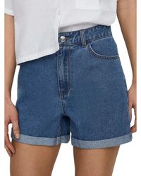 ONLY - Shorts bermuda in denim per donne - Lyst