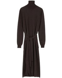 Lemaire - Trompe L'Oeil Kleid - Lyst