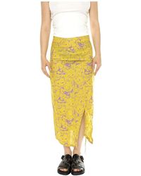 Oas - Midi Skirts - Lyst