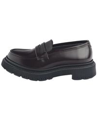 Adieu - Leder mokassin schuhe - Lyst