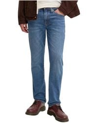 Levi's - Jeans ,Blauw ,Katoen 502 Taper - Lyst
