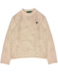 GARMENT WORKSHOP - Hoodies & Sweatvesten ,Katoen Gehaakte Crewneck - Lyst