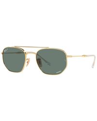Ray-Ban - Polarisierte Sonnenbrille Mit Grauen Gläsern - Lyst