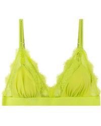 Love Stories - Lime spitzen-bralette - Lyst