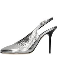 Coperni - Schoenen ,Grijs ,Leer Met Hak Pompen - Lyst