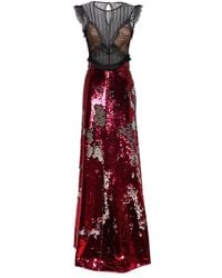 Genny Long sequined dress - Lila