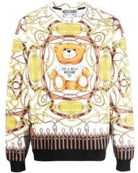 Moschino - Sweatshirt Met Logo - Lyst