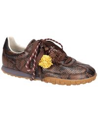 Boax Studio - Schoenen ,Bruin ,Leer Strike Lage Sneaker - Lyst