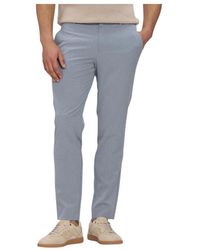 Plain - Broeken ,Blauw ,Josh Pl Broek - Lyst