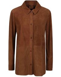 1972 DESA - Braune Lederjacke Hergestellt - Lyst