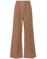 Rick Owens - Trousers > wide trousers - Lyst