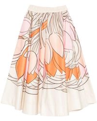 La DoubleJ - Midi Skirts - Lyst