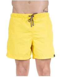 Aspesi - Badmode ,Geel ,Polyester Basic Zwemkleding - Lyst